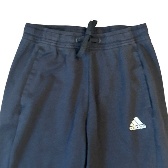 Adidas Black Track Sweat Jogger Pants - Picture 3 of 5